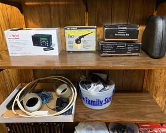 Radios and other small electronics.