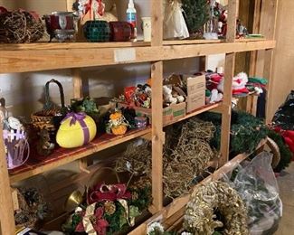 Holiday decorations - Easter, Halloween and Christmas!