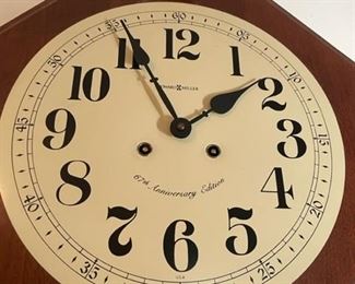 Howard Miller regulator wall clock 67th anniversary edition.