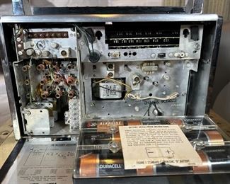 Zenith Trans-Oceanic Royal 1000 Shortwave Radio Vintage Transistor	10 x 12.5 x 5in	HxWxD
