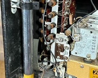 Zenith Trans-Oceanic 8G005YT tube Shortwave Radio	11 x 17.5 x 7.35in	HxWxD
