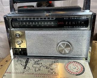 Zenith Trans-Oceanic Royal 3000-1 Shortwave Radio	10 x 12.5 x 5.2in	HxWxD
