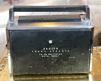 Zenith Trans-Oceanic Royal 3000-1 Shortwave Radio	10 x 12.5 x 5.2in	HxWxD
