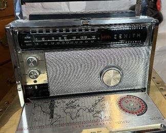 Zenith Trans-Oceanic Royal 3000-1 Shortwave Radio #2	10.25 x 12.5 x 5in	HxWxD
