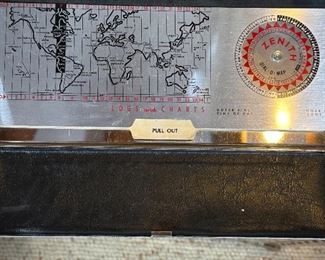 Zenith Trans-Oceanic Royal 3000-1 Shortwave Radio #2	10.25 x 12.5 x 5in	HxWxD
