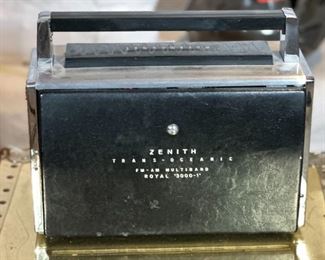 Zenith Trans-Oceanic Royal 3000-1 Shortwave Radio #2	10.25 x 12.5 x 5in	HxWxD

