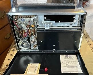 Zenith Trans-Oceanic Royal 3000-1 Shortwave Radio#3	10.25 x 12.5 x 5in	HxWxD
