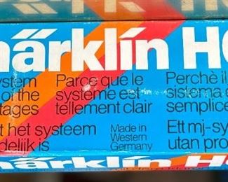 Marklin 3357 HO DB BR103 Electric Locomotive Blue/Cream Toy Train  Märklin	box: 2x10.5x4in	HxWxD
