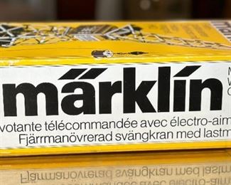 Vintage Marklin 7051 Magnetic Crane in Original Box NICE Made in Western Germany HO Toy Train Märklin	Box: 13x6.25x3.75in	HxWxD
