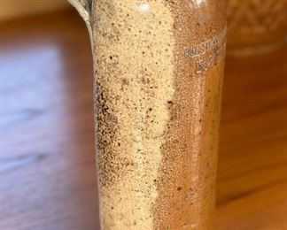 Hulstkamp & Zoon & Molyn Rotterdam Stoneware Gin Bottle	12 x 3.25in diameter at bottom.	
