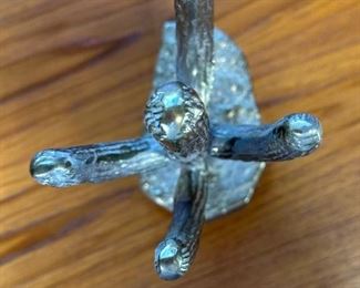 Vintage Brass Cactus Saguaro	9.5 x 6 x 4in	HxWxD
