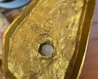 Vintage Brass Cactus Saguaro	9.5 x 6 x 4in	HxWxD
