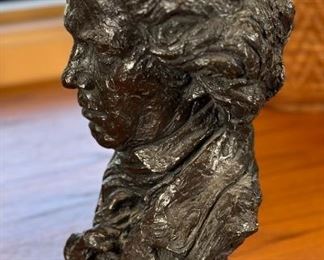 Austin Productions Beethoven Bust Chalkware Sculpture	14.5 x 7 x 6.5in	HxWxD
