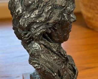 Austin Productions Beethoven Bust Chalkware Sculpture	14.5 x 7 x 6.5in	HxWxD
