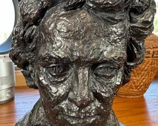 Austin Productions Beethoven Bust Chalkware Sculpture	14.5 x 7 x 6.5in	HxWxD
