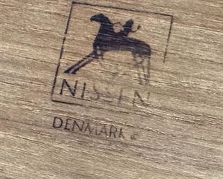 MCM Richard Nissen Denmark Ice Bucket Cooler  Danish modern MCM	5.75 x 8.75in diameter.	
