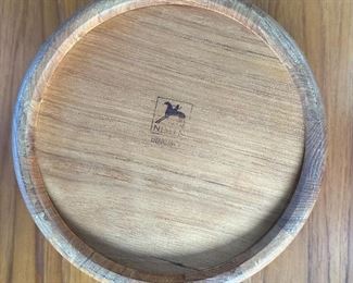 MCM Richard Nissen Denmark Ice Bucket Cooler  Danish modern MCM	5.75 x 8.75in diameter.	
