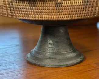 Bowl of Carved Wood Faux Fruit	11 x 12 inches diameter	

