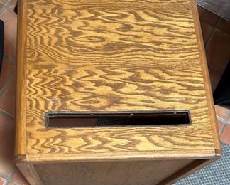 Oak Office Cabinet	30 x 24 x 23in	HxWxD
