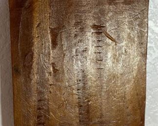 Vintage BALINESE Wood Carving Hand Carved High Relief 3D Wood Panel	10 x 9 x 2in	HxWxD
