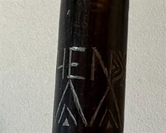 Carved Wood Fist Stick MARTHEN	30 inches long	
