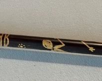 Hand Made Blow Gun Decor	45 inches long	
