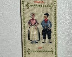 Danish Bell Pull Tapestry Cross-stitched	48 x 6in	
