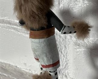 Wolf Kachina Doll Native American	13 inches high	
