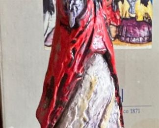 Goebel DeGrazia Navajo Madonna Porcelain Figurine  with box	7.5in H	
