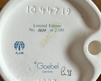 DeGrazia Goebel Adoring Mother Porcelain Figurine	7.5in H	
