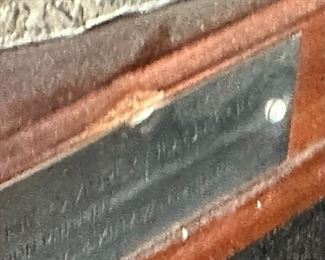 Rare Gordon Phillips The Holdup of the Overland Stage Coach Pewter Sculpture Western Limited Edition	6x24x8in	HxWxD
