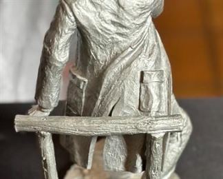 Jim Ponter The Gunfighter Pewter Sculpture Statue	8.75in h	
