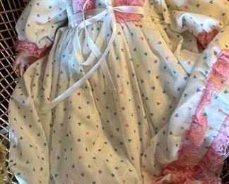 Grace Storey Putnam  isque Head Doll	14in long	
