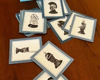 Franklin Mint the military helmets of the world greatest regiments set of 25	Set of 25 I 17 x 22 x 3	HxWxD
