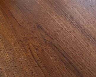 Danish Modern Teak Desk G.V. Gasvig Desk	Table top dimensions without Leaf 48 in x 24 in. With Leaf 64 in x 24 in desk, height, 28.25 inches, 49.25 inches long 24.25 inches deep.	
