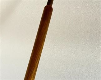 Danish Modern Teak Floor Lamp	59.5 in H x 11in Diameter 	
