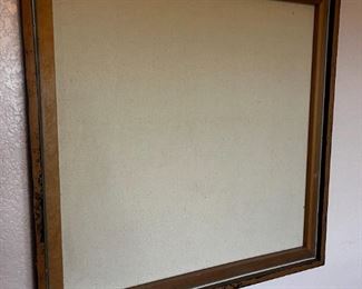 Original Art  Don Chase Lake Side MCM Painting 	Frame: 31.25 x 31.25in	
