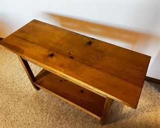 Rustic Southwest Solid Pinewood Console Table 	28 inches tall 46 inches wide 18 inches deep	
