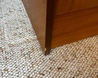 Danish Modern Teak 4-Drawer Dress 	26.25 in x 29.25 in x 16.5 in	
