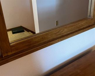 Solid Wood Frame Mirror	48.25 in x 34 in	
