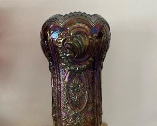 CARNIVAL LOOKING GLASS VASE