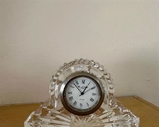 SMALL WATERFORD CLOCK