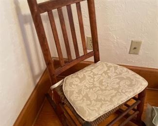vintage rocking chair