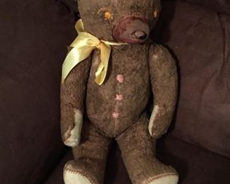 Antique teddy bear. 