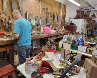 Robert was hard at work here..the finished photos are coming soon!