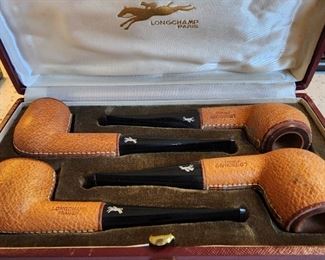 Longchamp pipes, neve used
