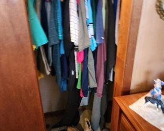 lots of clothing, some vintage