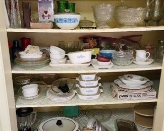 Corningware and Pyrex