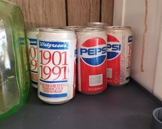 OLD PEPSI CANS