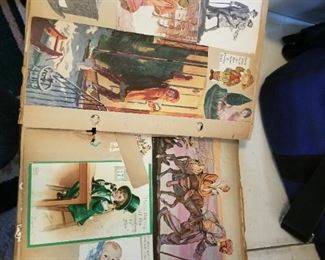 PAGES FROM VINTAGE SCRAP BOOK